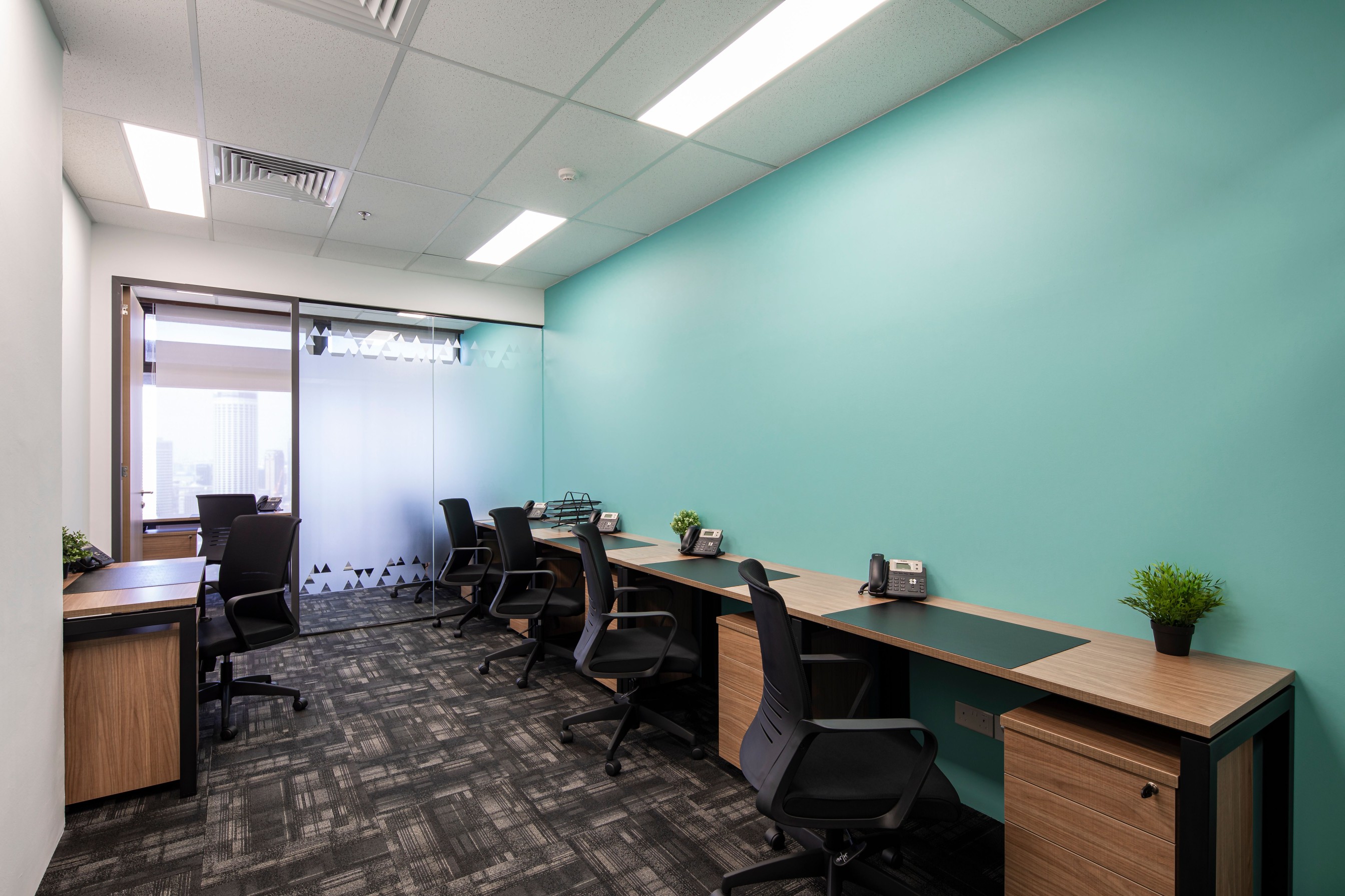 8 Person Private Office at OCBC Centre