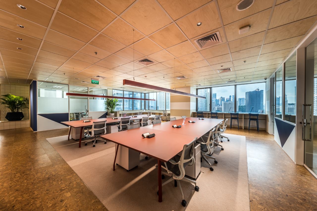 1 Person Co-working Desk at Great World City
