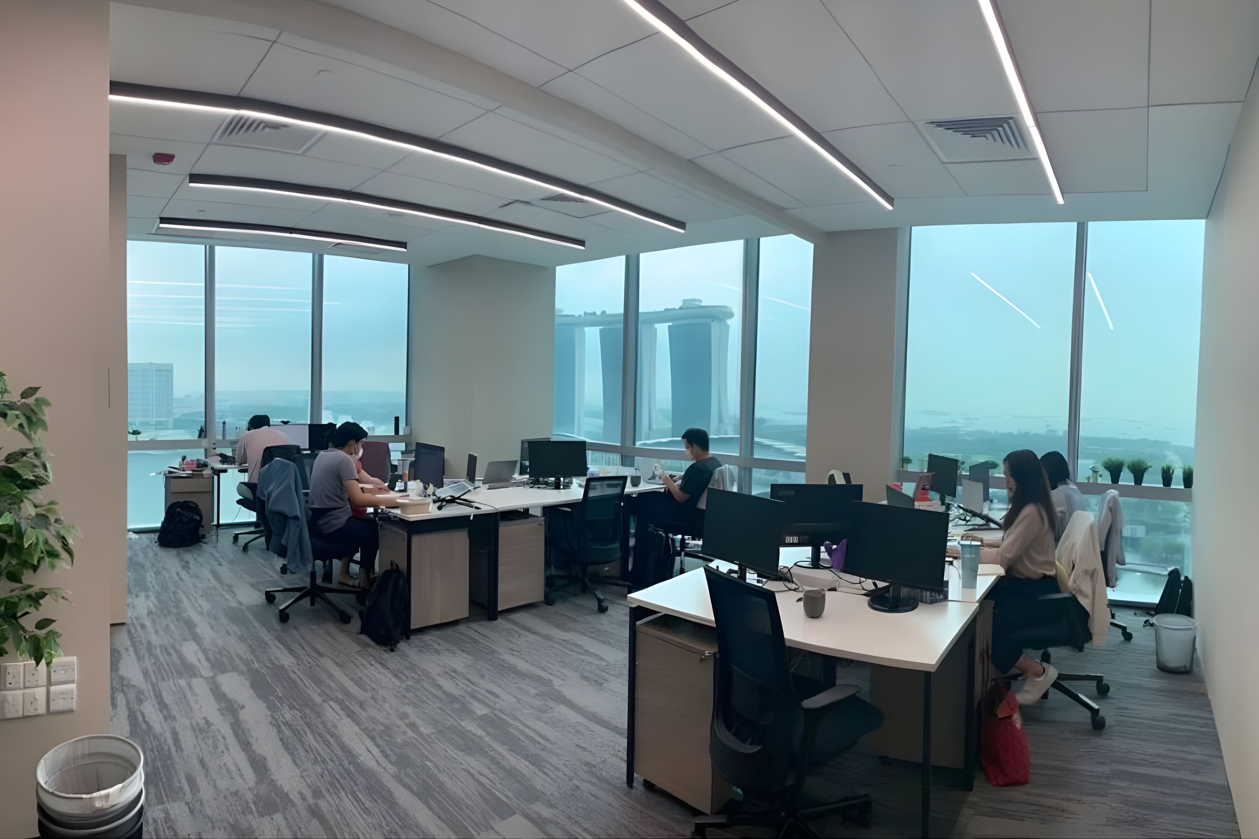 17 Person Private Office at One Marina Boulevard